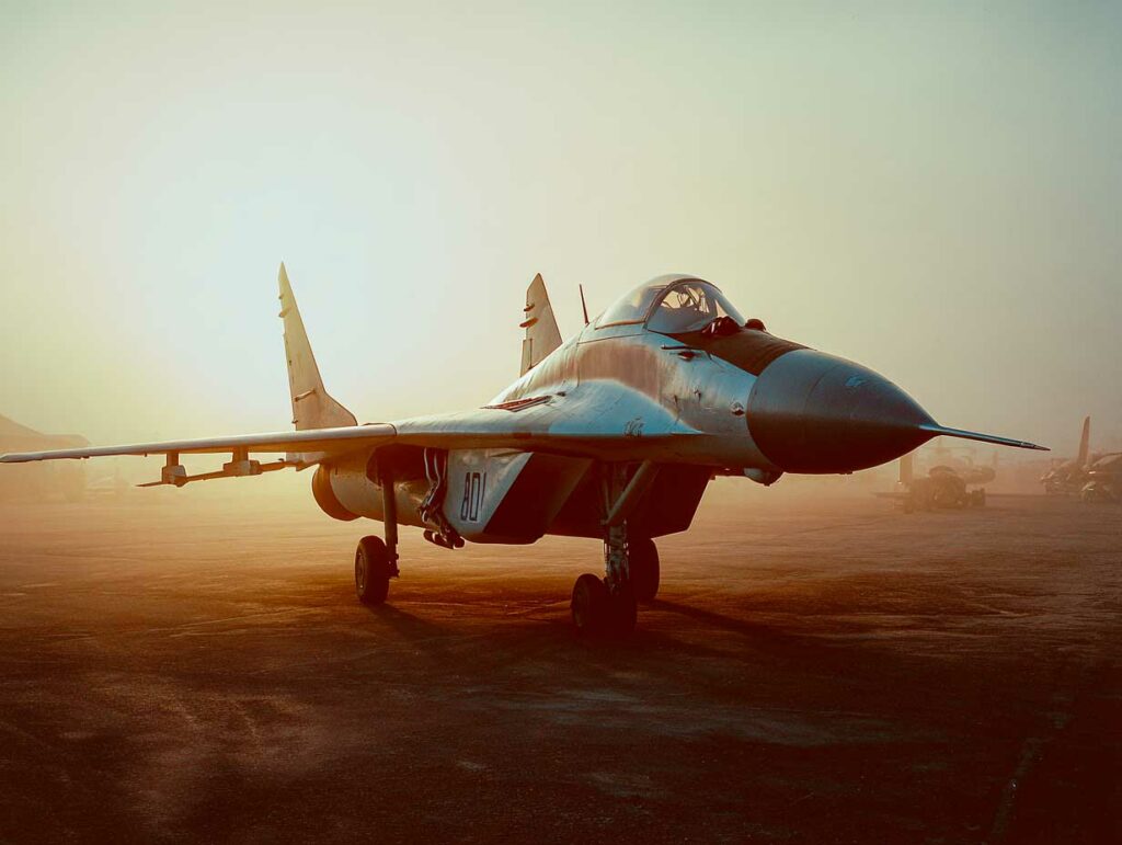 Russian MiG-29 in Mali