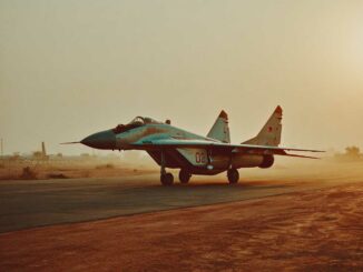 Russian MiG-29 in Mali