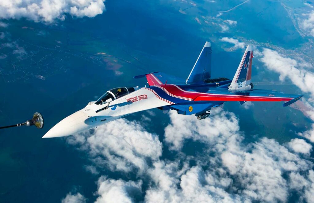 Russian Su-34 and Su-35 aircraft depend on Western components