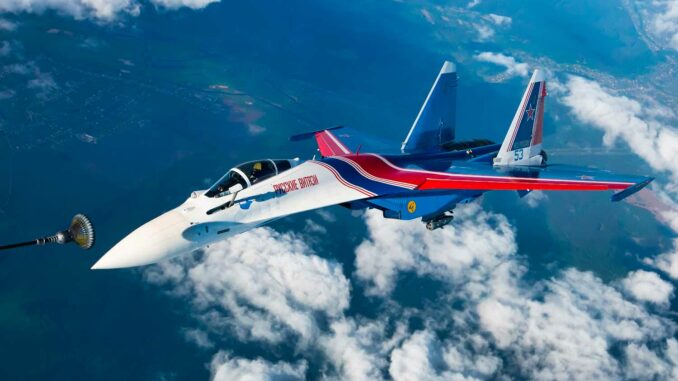 SU-35 Russian Su-34 and Su-35 aircraft depend on Western components
