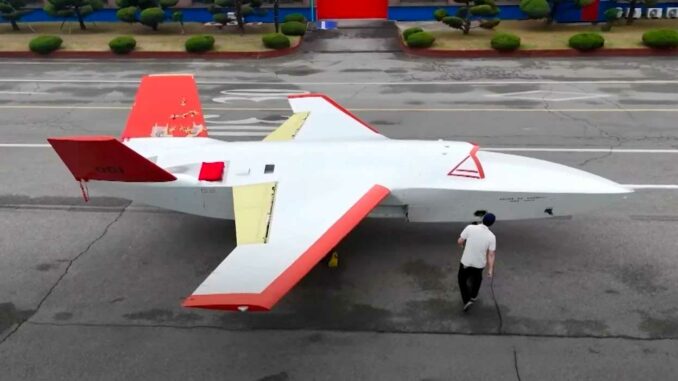 drone-furtif-coree South Korea: an AI-powered stealth drone