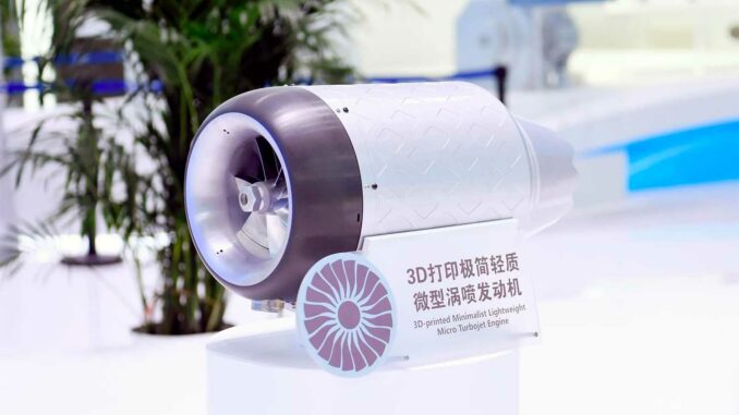 moteur-impression-3D 3D-printed turbojet engine