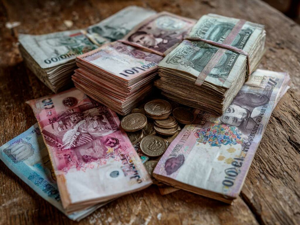How is the war in Ukraine being financed