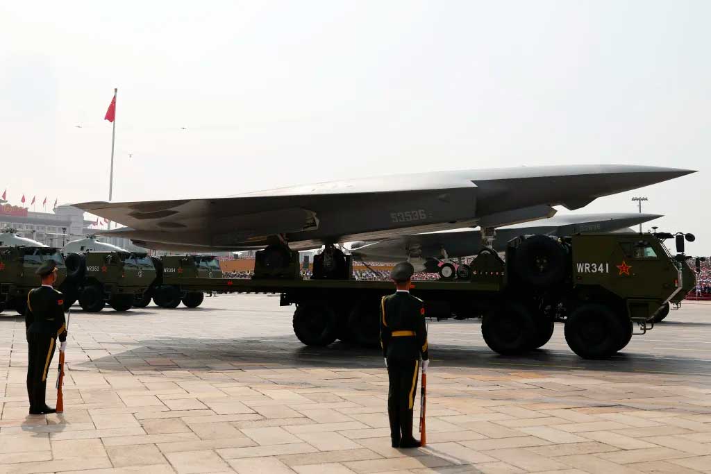 Beijing unveils a supersonic stealth drone without a tailplane