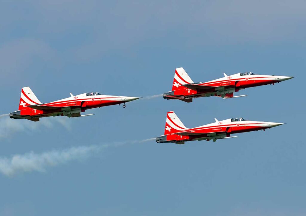 Switzerland prepares for the end of the F-5 Tiger: what does the future hold for the Patrouille Suisse?