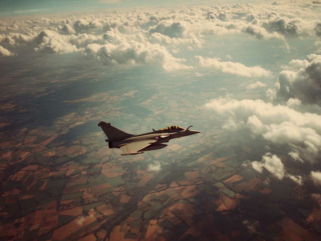 Deployment of French Rafale F4s in Poland to counter drones
