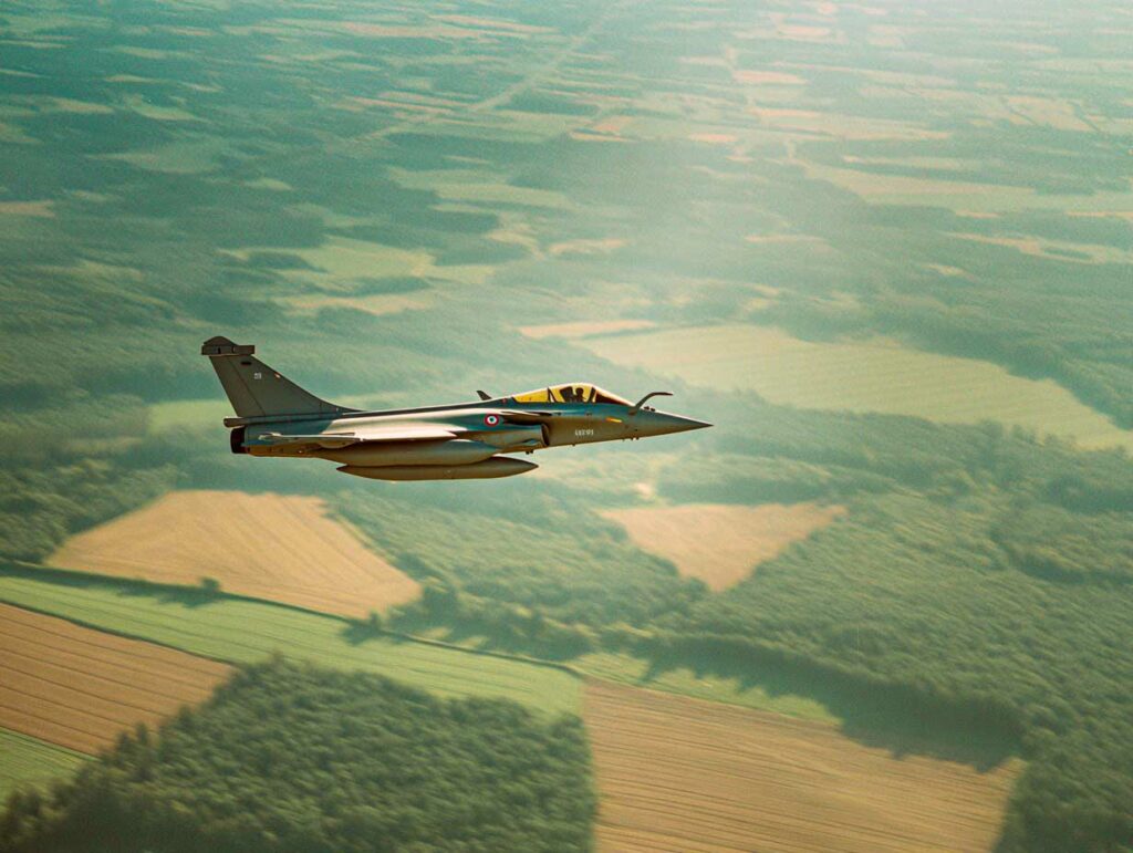 Deployment of French Rafale F4s in Poland to counter drones