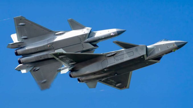 Chinese Air Force steps up exercises around Taiwan