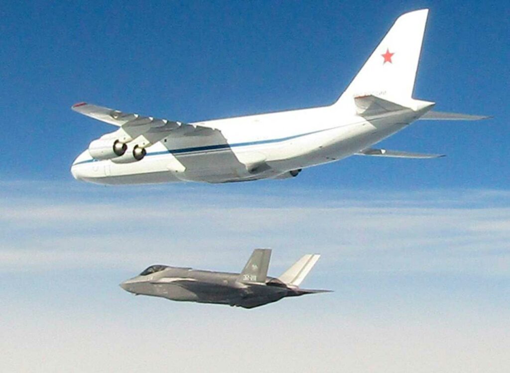How Italian F-35s intercepted a Russian An-124 using EOTS and DAS