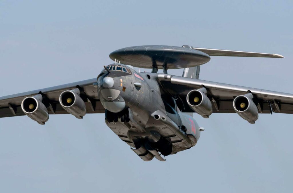 Russia deploys an A-50U in Taganrog, exposing a strategic asset to Ukrainian strikes