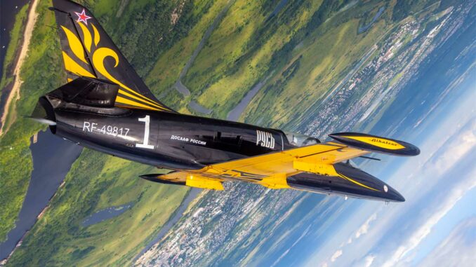 The L-39 Albatros, the training aircraft that trains fighter pilots