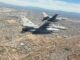 Why is it more difficult to fly a fighter jet during AI-simulated combat than during actual training?