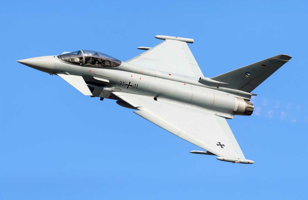 Berlin approves purchase of 20 Eurofighters (€3.75 billion), deliveries 2031-2034
