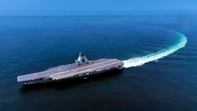 CNS Fujian aircraft carrier