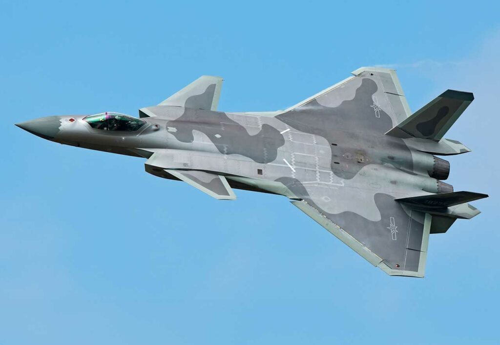 J-20 fighter jet