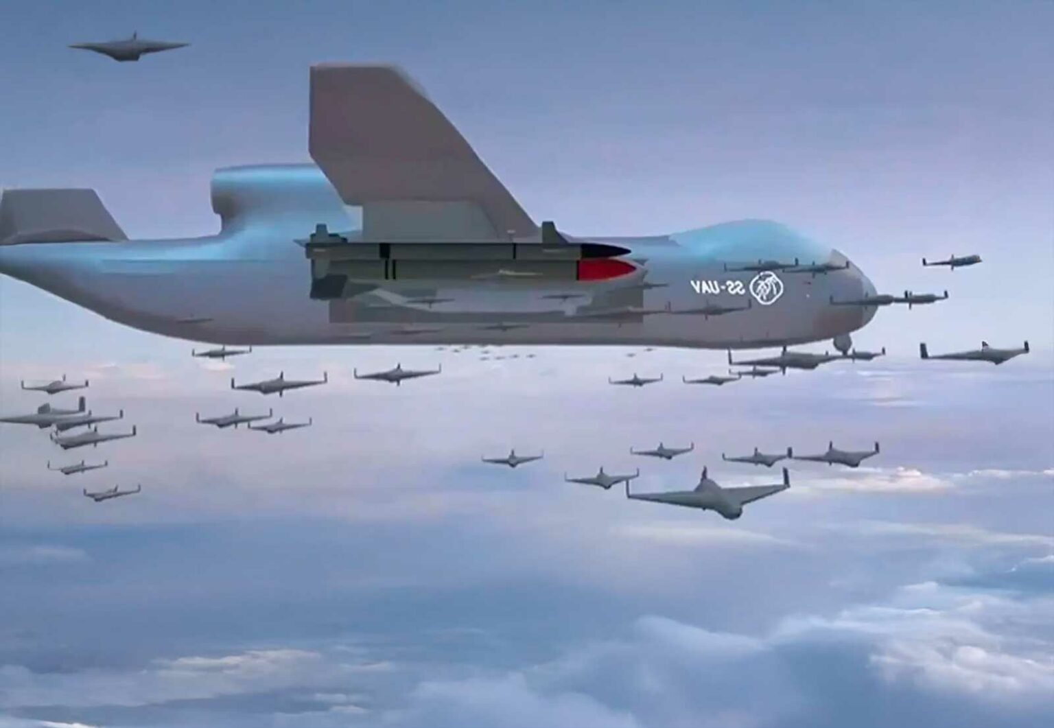 The Jiutian, the Chinese mother ship drone that can launch 100 attacks ...