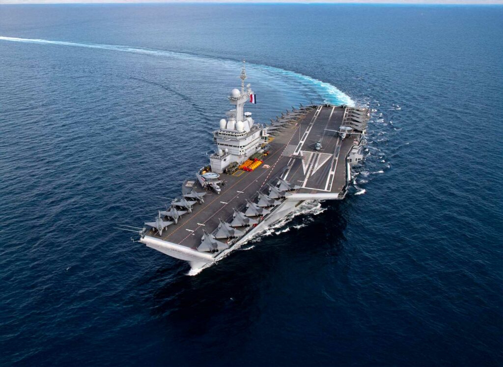 Charles de Gaulle aircraft carrier