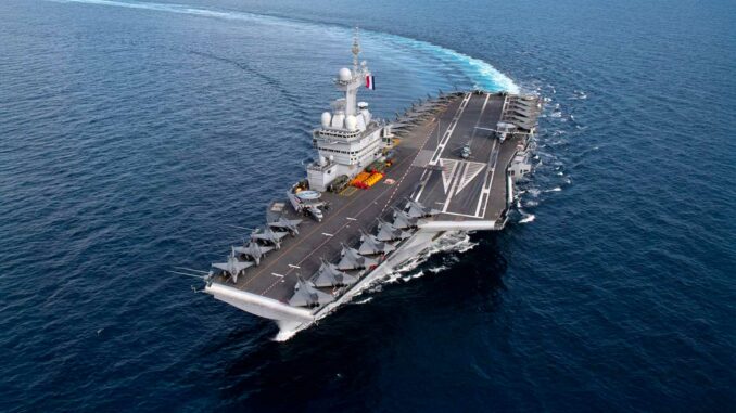 Charles de Gaulle aircraft carrier