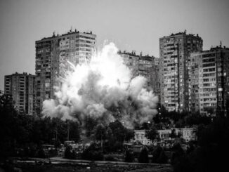 Russia strikes Ukraine