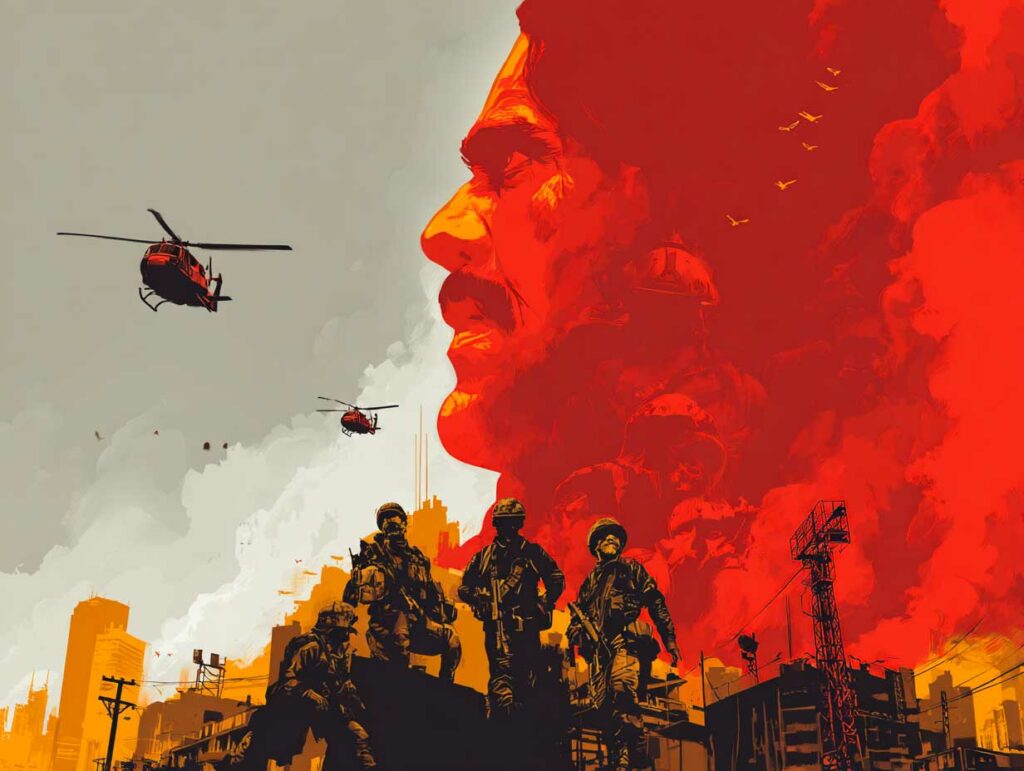 the fall of Nicolas Maduro in Venezuela