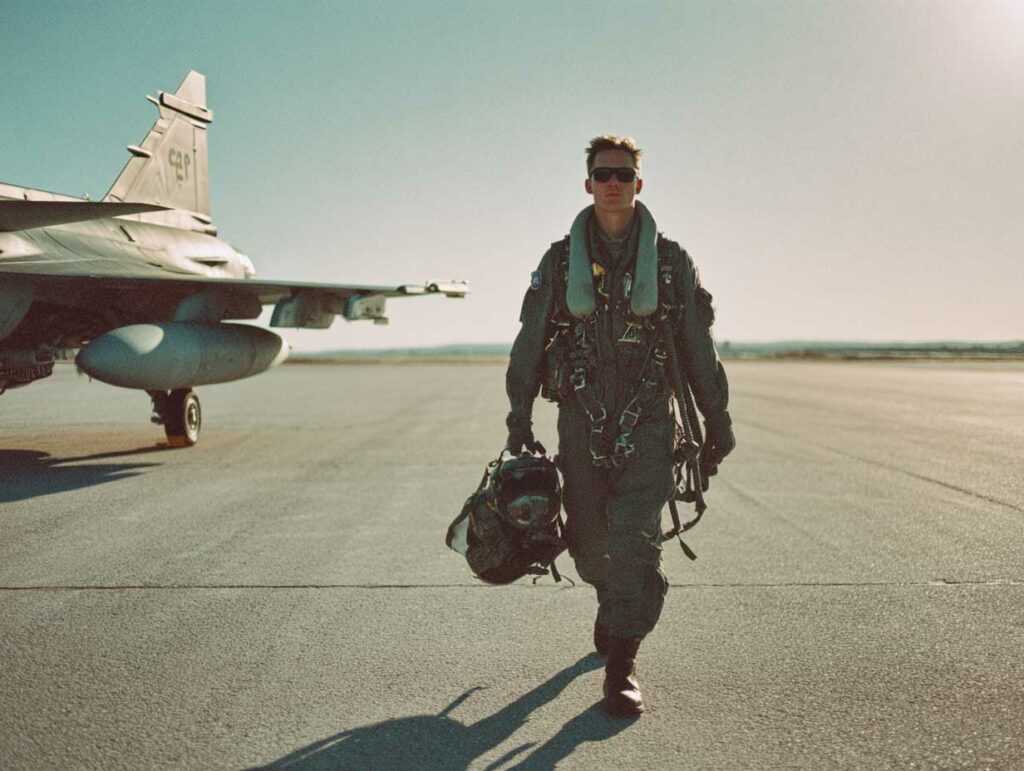 fighter pilot sweden