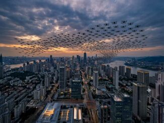 drone swarm
