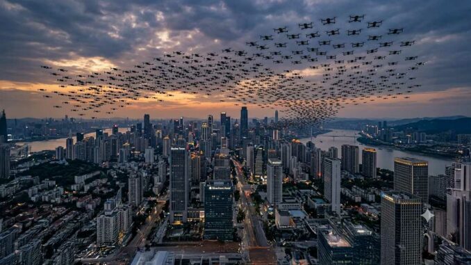 drone swarm