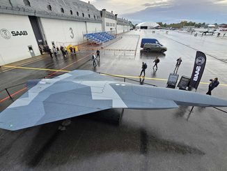 Saab unmanned drone fighter